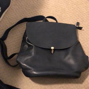 faux mini backpack